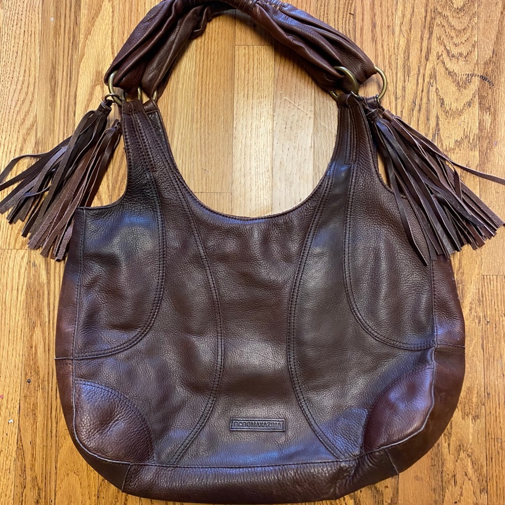 BCBG MaxAzria Brown Hobo Bag